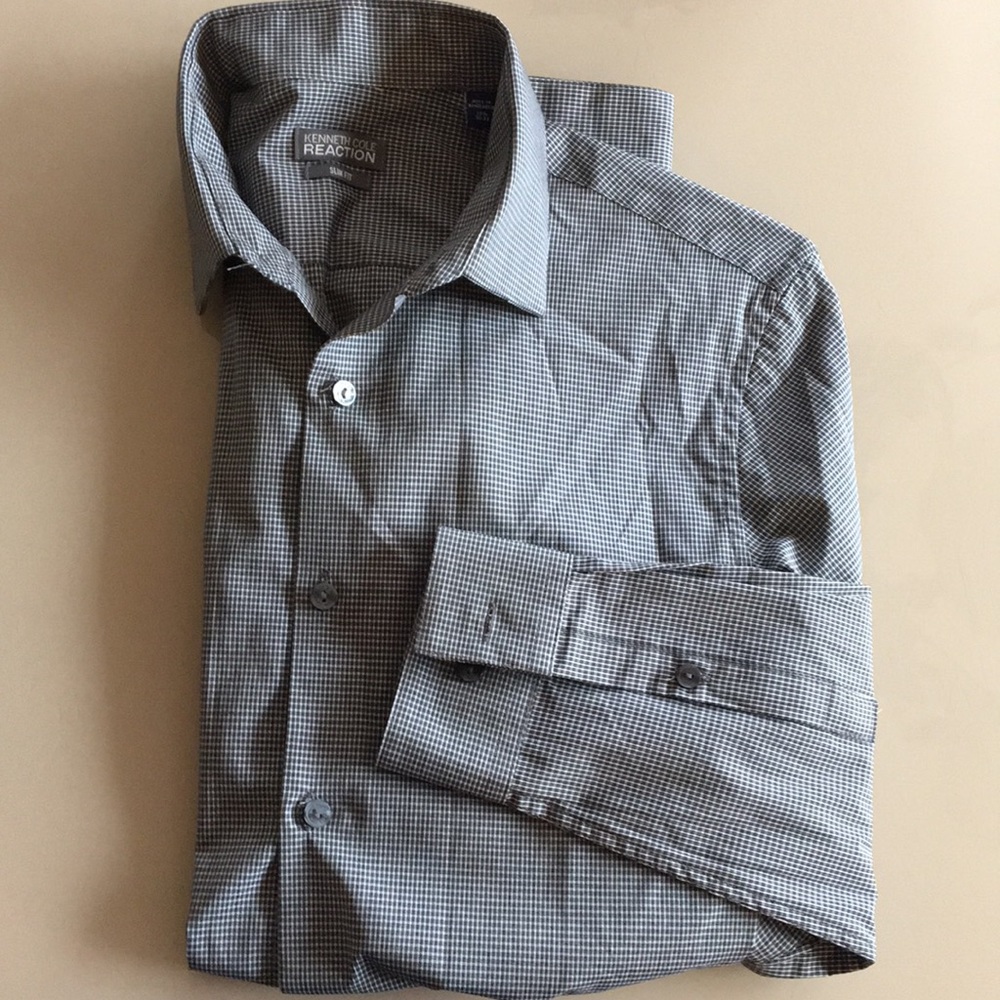 Kenneth Cole Reaction Slim Fit Dress Shirt